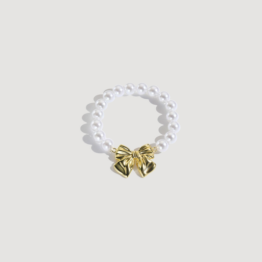 Pearl Bow Armband